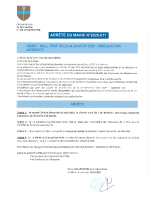 2025-011 circulation interdite ball trap 23-24 août 2025 – Mise en ligne le 28 avril 2025