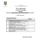 Affichage conseil municipal 15.05.2025 – Mise en ligne le 9 mai 2025