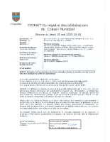 DEL0815052025 SACEM délégation organisation fêtes + forfait – Mise en ligne le 26 mai 2025
