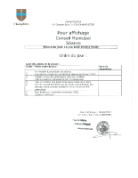 Affichage Conseil Municipal 12.06.2025 – Mise en ligne le 11 juin 2025