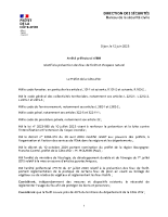 Arrêté préfectoral du 12 juin 2025 relatif à la prévention des feux de forêt et d’espace naturel