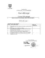 Conseil Municipal du 18 décembre 2025 – Mise en ligne le 16 décembre 2025